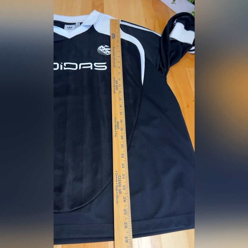 Adidas Originals Adilenium Black and White Jersey Long Sleeve - Picture 4 of 5